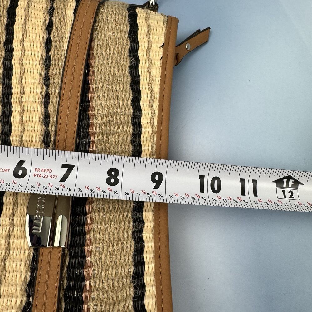 Rosetti Crossbody Womens Handbag Purse Adjustable Woven‎ Brown Earth Tones New - Picture 14 of 15